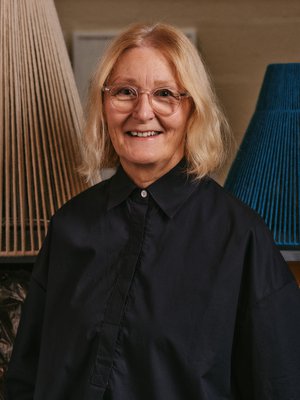 Knitwear designer Jane Withers (photo credit Sam Binstead)