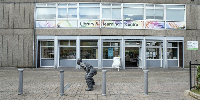 Kirkby library and learning centre front of building