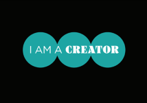 image i am a creator logo
