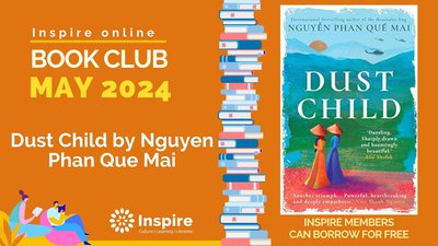 Image showing May's online book choice of Dust Child by Nguyen Phan Que Mai