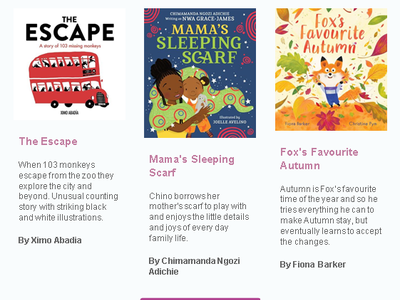 Recommended picture book covers