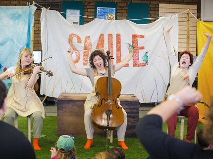 SMILE production image. Credit Pamela Raith