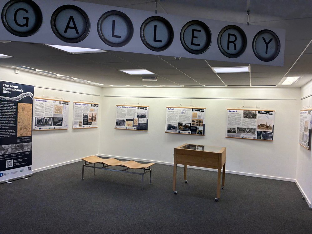 Exhibition up in Arnold Library gallery