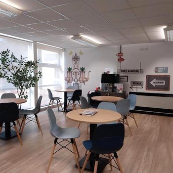 Bingham Library - after coffee area