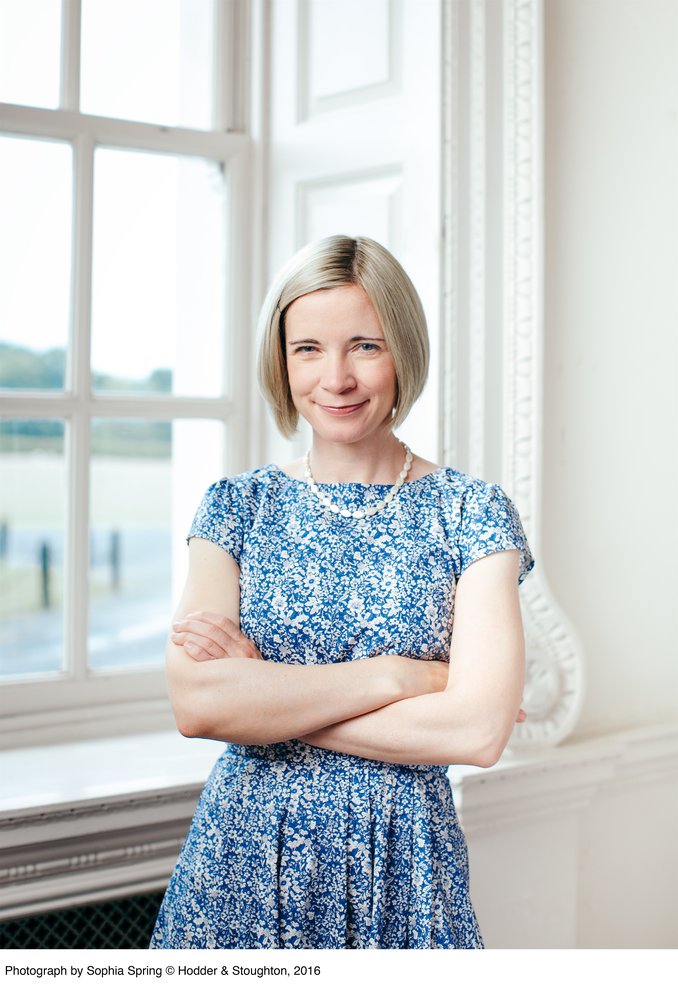 Photograph of historian and author Lucy Worsley