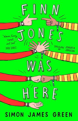 Cover of Finn Jones was here by Simon James Green