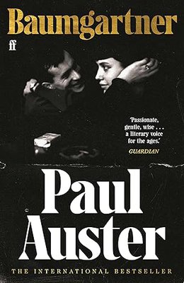 Front cover of Baumgartner by Paul Auster.  December 2025 Inspire Online Book Club pick.