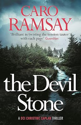 Image of the fron cover of The Devil Stone by Caro Ramsay