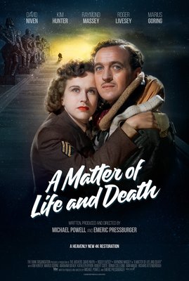 A wartime couple hugging looking into the distance