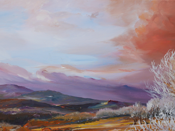 clouds sky painting