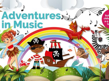Adventures in Music.Facebook Cover Image