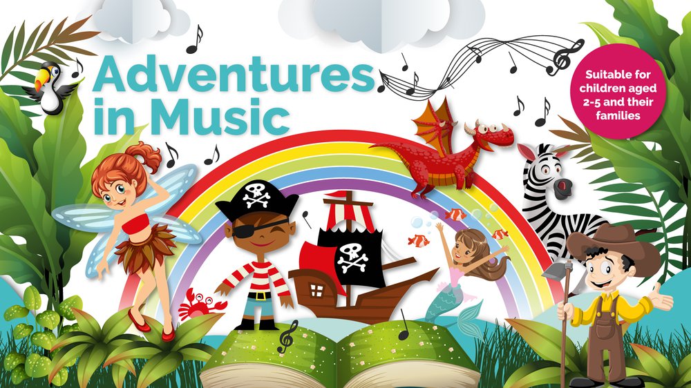 Adventures in Music.Facebook Cover Image