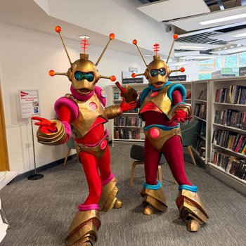 aliens in the library