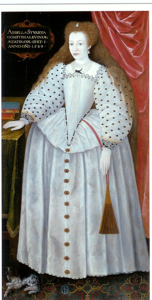 Painted portrait of Arabella