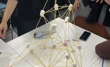 BAME engineers spaghetti and marshmellow structures.jpeg