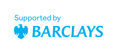 Supported by Barclays logo