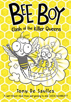 Bee Boy by Tony De Saulles. Book Cover.