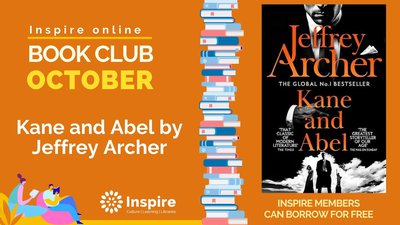 Front cover of Kane and Abel by Jeffrey Archer October 2026 book club pick