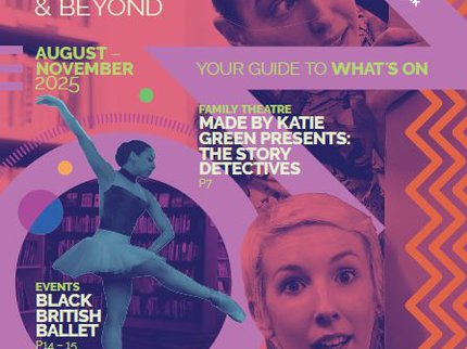 What's On brochure cover for August to November 2025