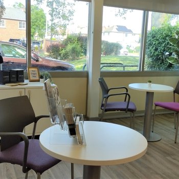 Tea and coffee station