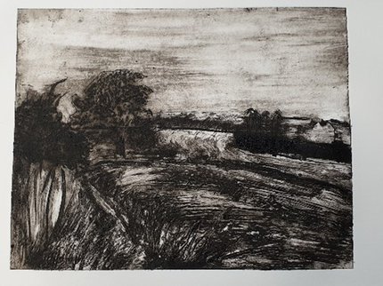 C Arnold Printmaking Collagraphs Landscape.jpg