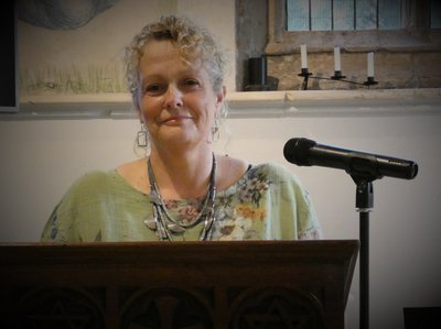 image - Cathy Grindrod reading aloud