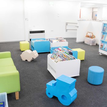 Blidworth library childrens area
