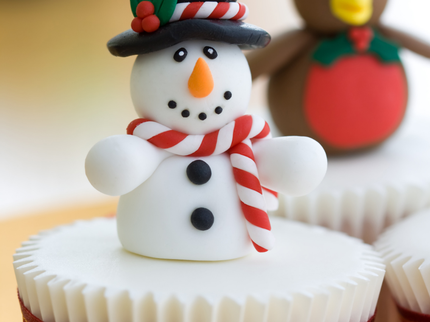 Christmas Cup cake
