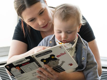 Comp Sutton Ashfield library activities children baby babies parent reading kiosk book check out 2025 (5).jpg