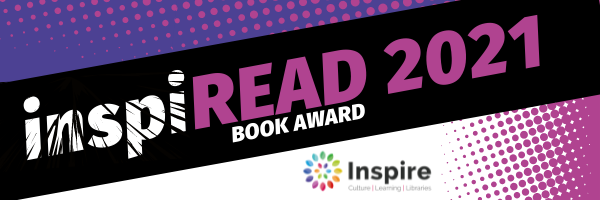 InspiREAD2021 banner featuring books and the message 'coming soon'.