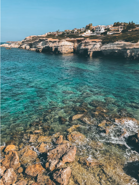 The sea in Cyprus