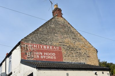 Old Whitbred Sign