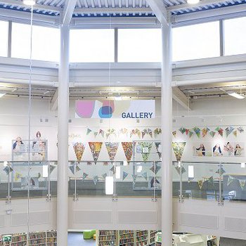 Worksop Library interior