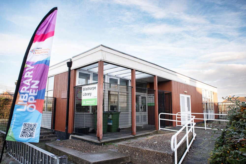 Bilsthorpe Library exterior