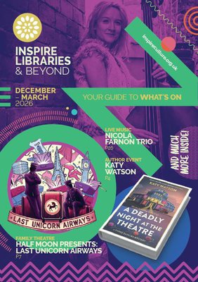 Cover of December - March 2026 What's On brochure