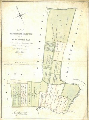 Image of Easthorpe map