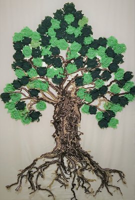 Spirit of Mayflower Macrame Tree