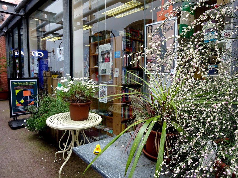 Five Leaves Bookshop entrance