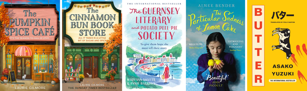 Book covers for the titles featured in the article