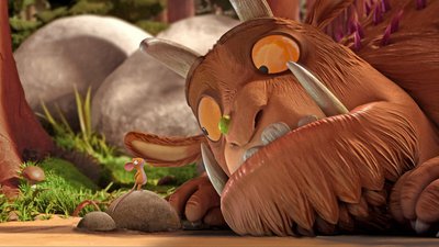 Image of the Gruffalo close up