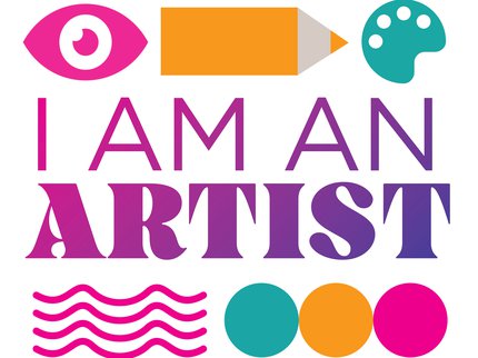 I Am An Artist logo