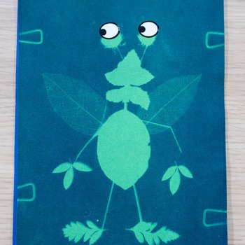 Artwork from I Am A Storyteller project at the Oasis Centre