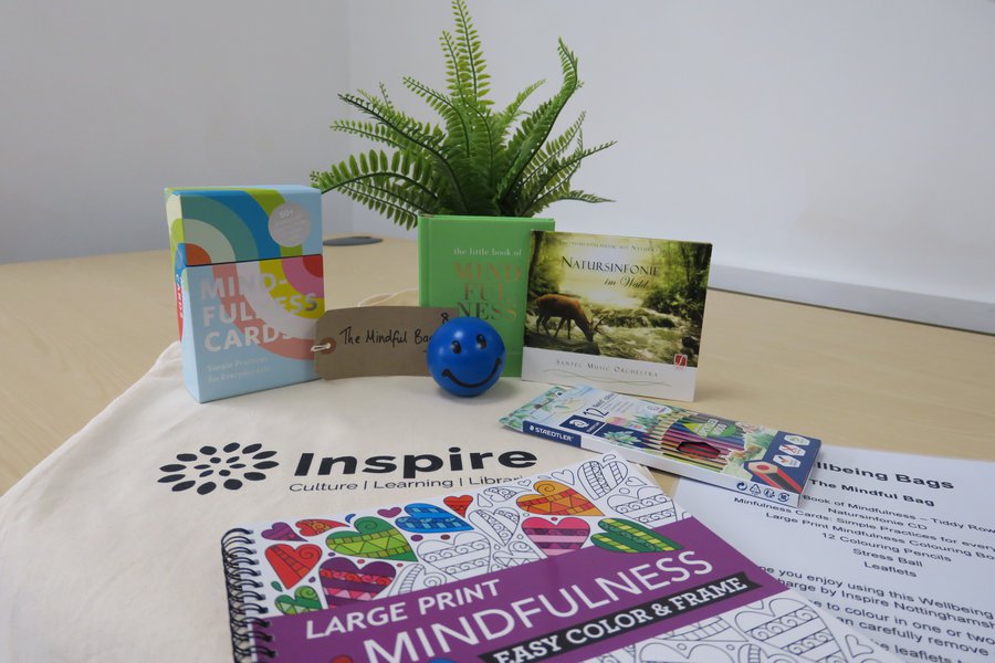 Wellbeing Bags Inspire Culture, Learning, Libraries
