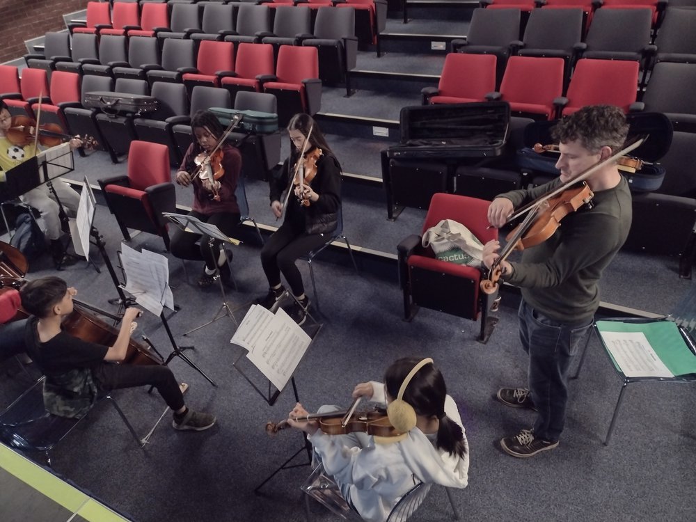 Inspire Music String ensemble Apr2024