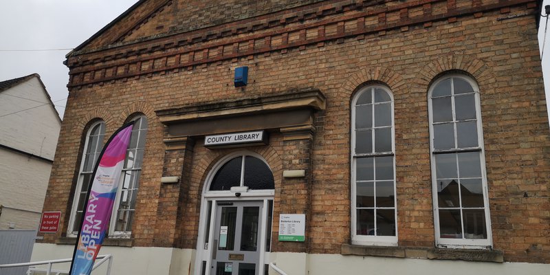 Exterior of Balderton Library