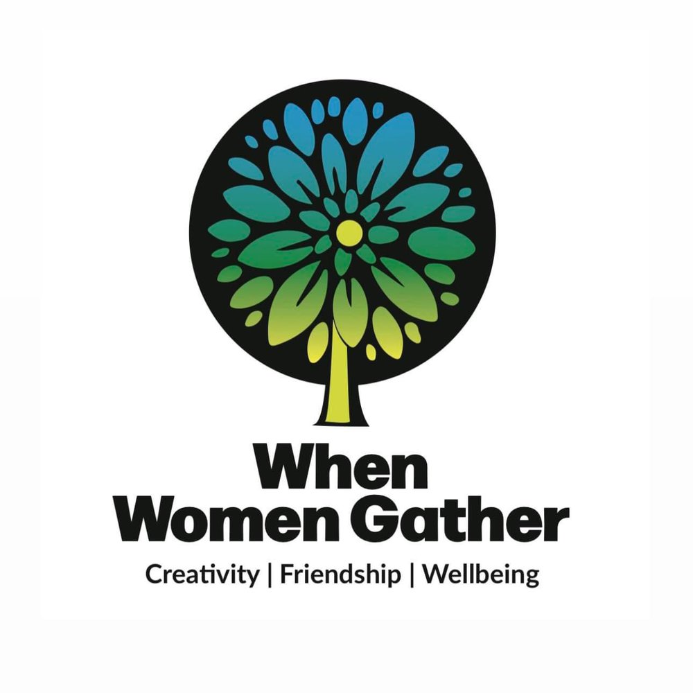Tree as part of the when women gather logo