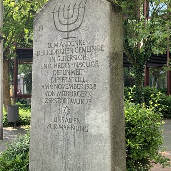 Jewish memorial in Gutersloh