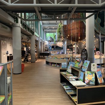 Book display at Gutersloh Library