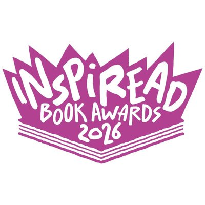 A purple logo that says InspiRead Book Awards 2026
