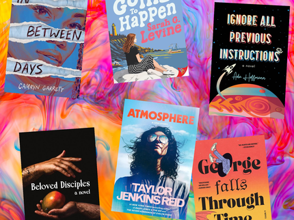 LGBTQ+ book collage